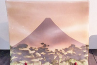 故郷の富士山を描いた作品